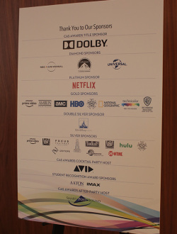 Cinema Audio Society 55th Achievement in Sound Awards